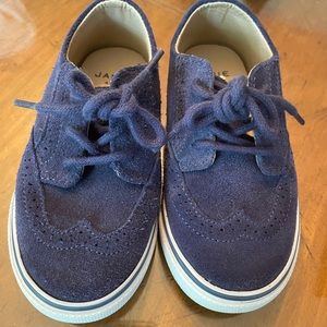 Janie and Jack suede wingtip sneaker